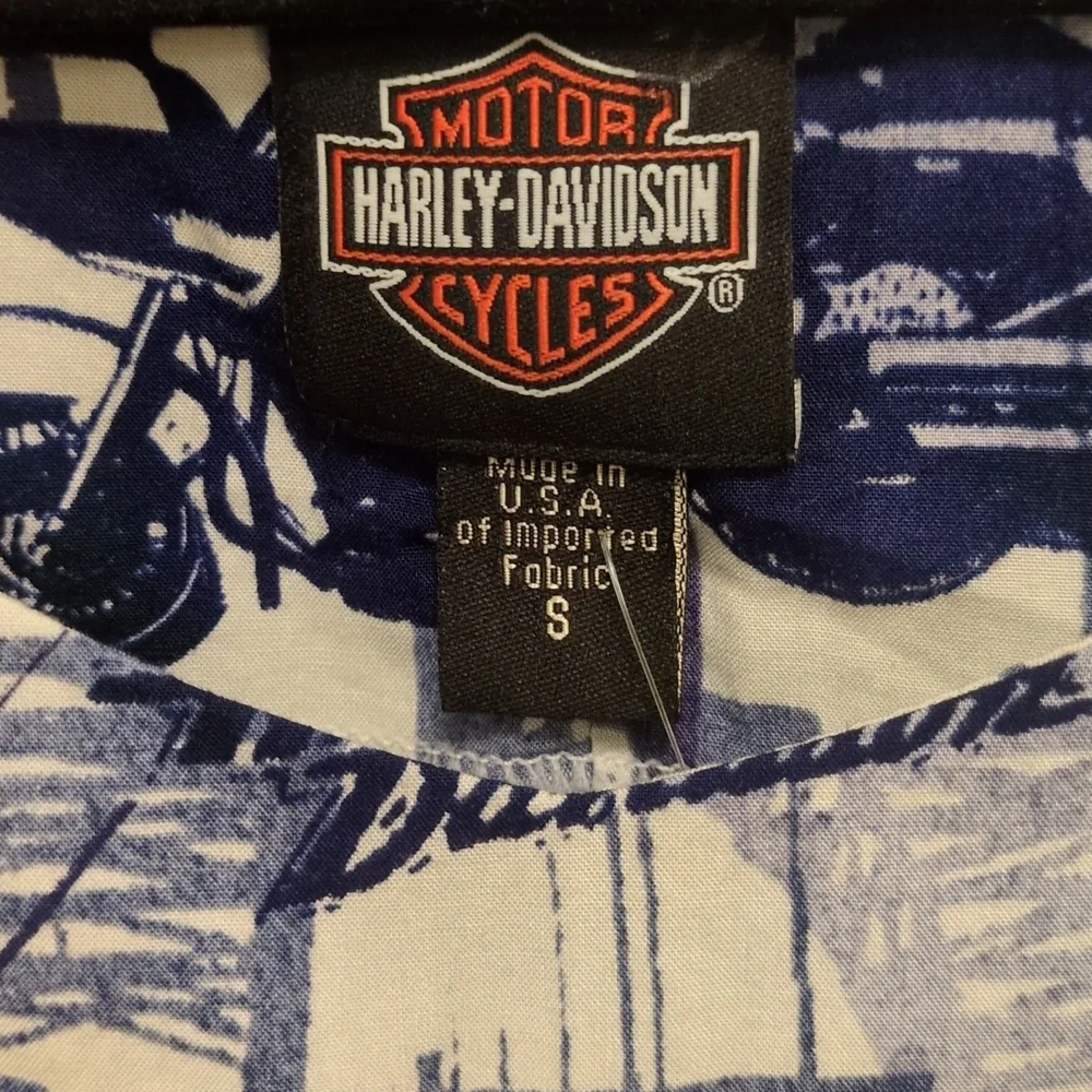 Harley Davidson Route 66 Vintage Shift Dress - Festival - Graphic Design - Bold - Picture 13 of 13